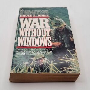 Bruce E. Jones War Without Windows Paperback 1989 Vietnam Intelligence Good
